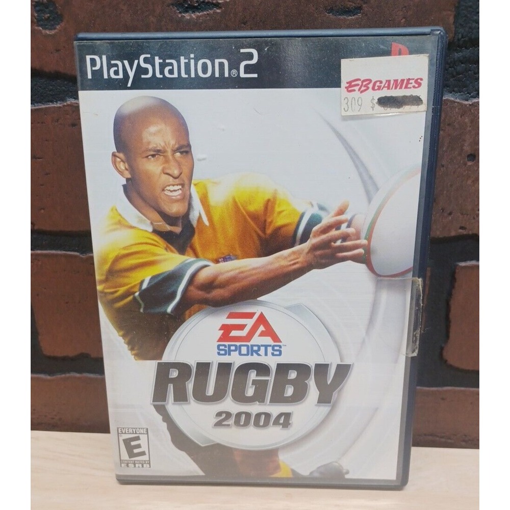 Rugby 2004 (Sony PlayStation 2, 2003) Tested complete PS2 everyone EA sports